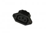 Gniazdo AC �e�skie do obudowy IEC60320
